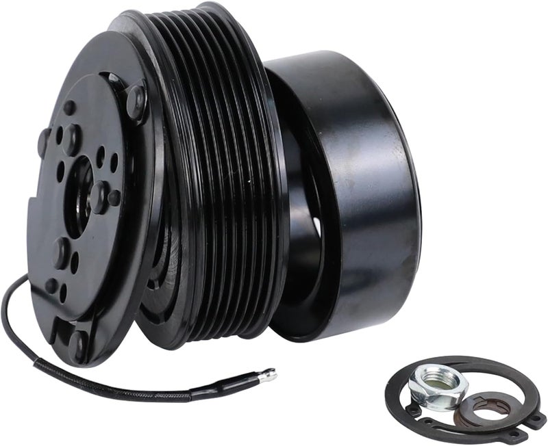 ACTECMAX AC Compressor Clutch Assembly Kit for SD 508 5H14 7PK 12V Serpentine Belt - Image 1